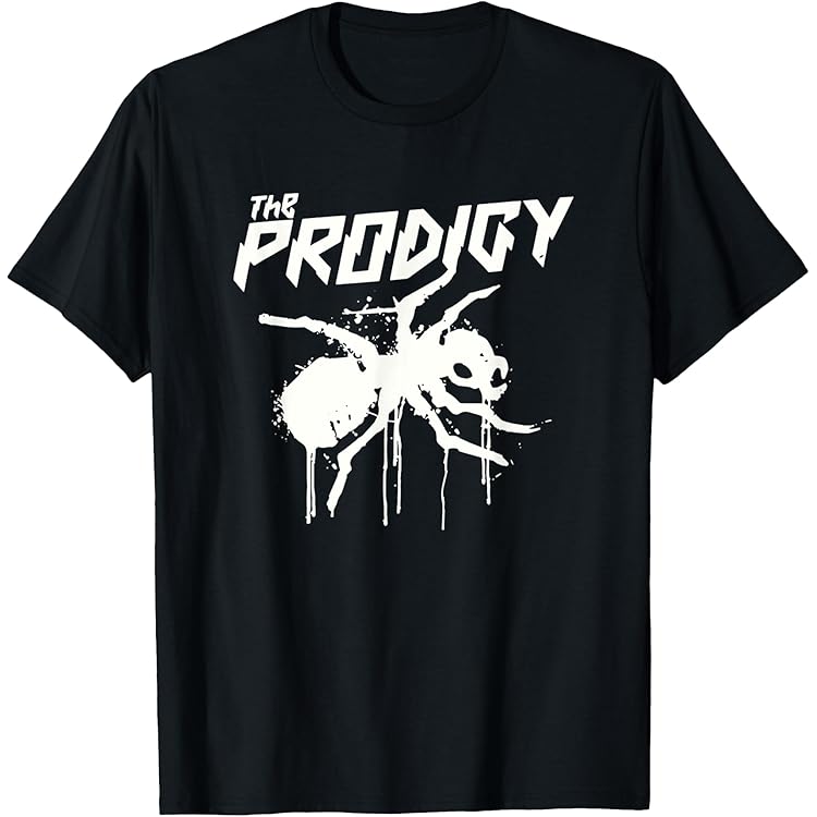Amazon.com: The Prodigy Ant Black - Unisex - Black - Large - T